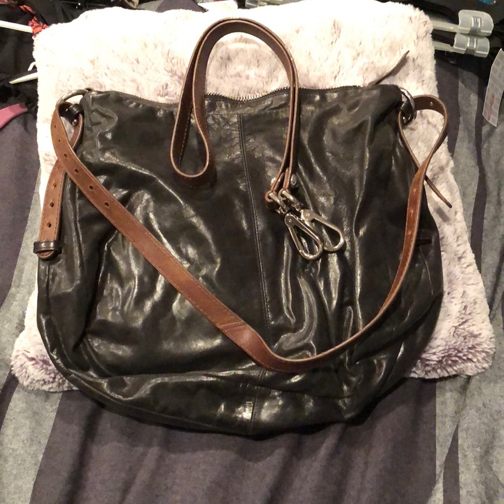 Black Leather HOBO